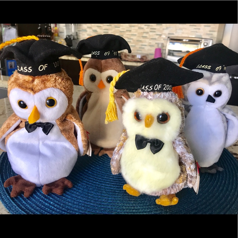 TY Beanie Babies Collectible "Graduation Series"